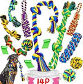 SHARLOVY XL Dog Chew Toys for Aggressive Chewers – 3-Pack Cotton Rope Set