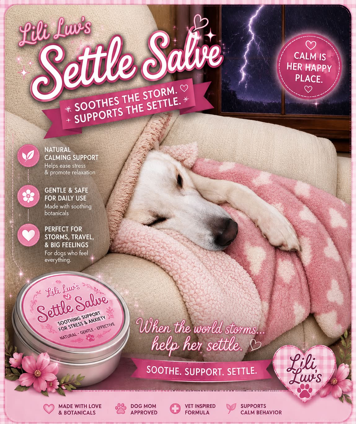 Lili's Settle Salve™ – Paw & Nose Balm